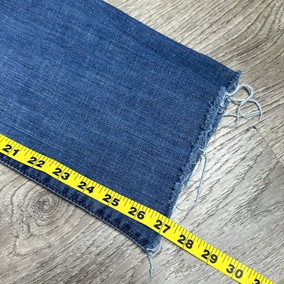 Levi’s Mid-Rise Curvy Bootcut Ankle Jeans in Blue Women’s Sz 30 - Picture 10 of 12